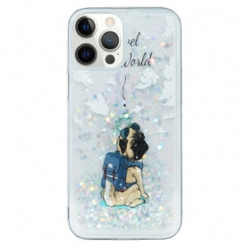 Skal iPhone 15 Pro Glitterhund