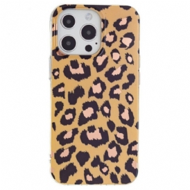 Skal iPhone 15 Pro Leopardmönster