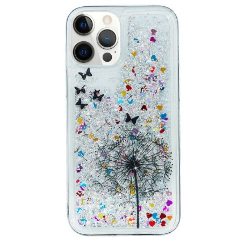 Skal iPhone 15 Pro Max Maskros Glitter