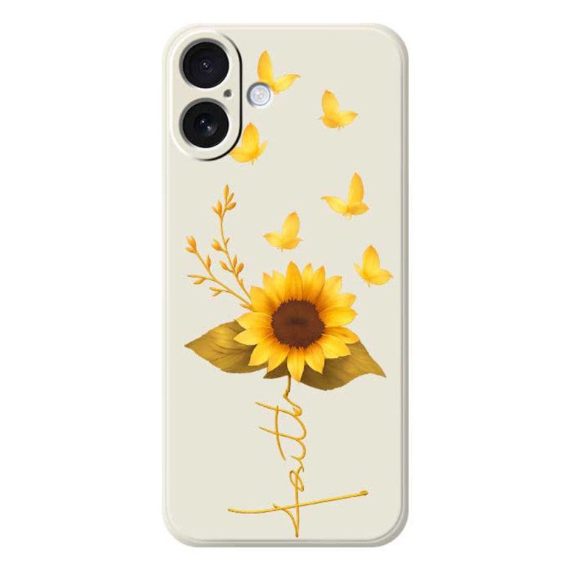 Skal iPhone 17 Flytande Silikonsolros