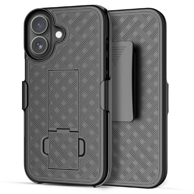 Skal iPhone 17 Glidande Med Stöd Och Klämma