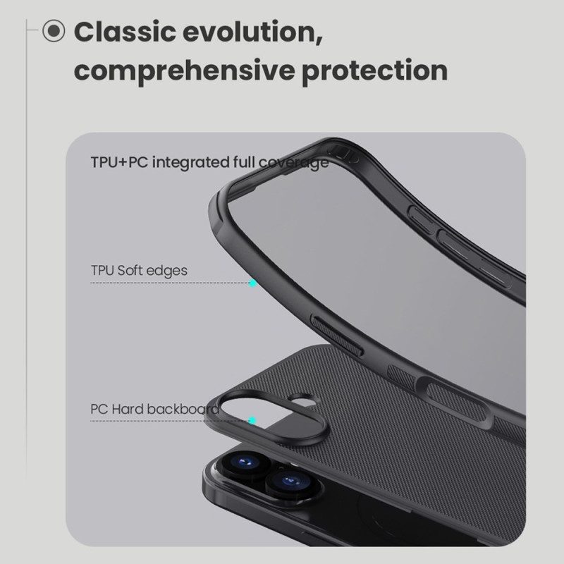 Skal iPhone 17 Magsafe-kompatibel Frosted Shield Pro Nillkin