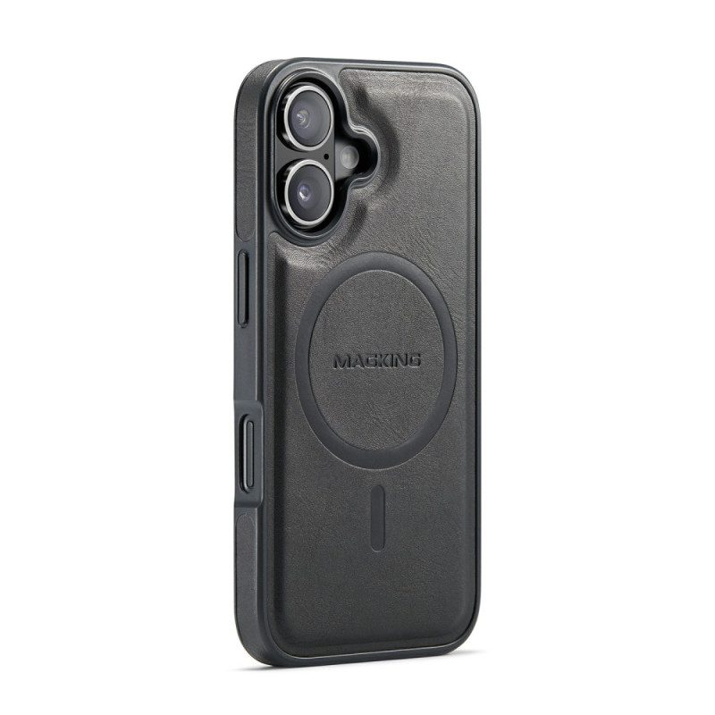 Skal iPhone 17 Magsafe Kompatibel Med Premium Leather Effect