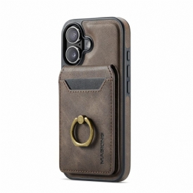 Skal iPhone 17 Magsafe Med Rfid-korthållare Och Integrerat Stativ