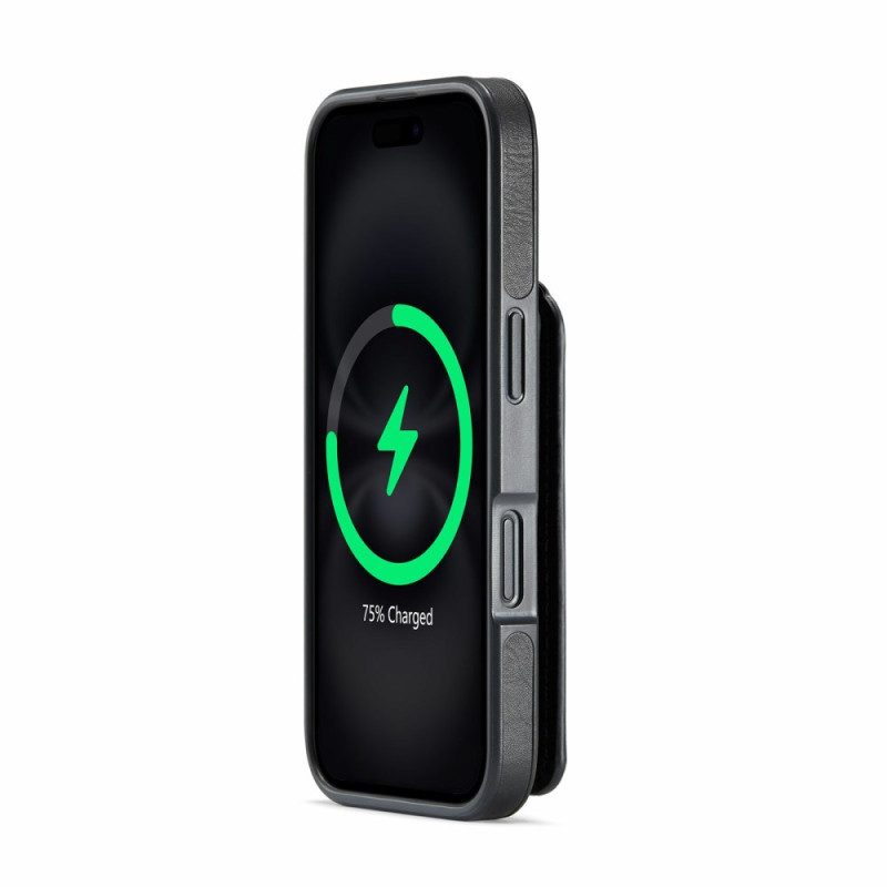 Skal iPhone 17 Magsafe Med Rfid-korthållare Och Integrerat Stativ