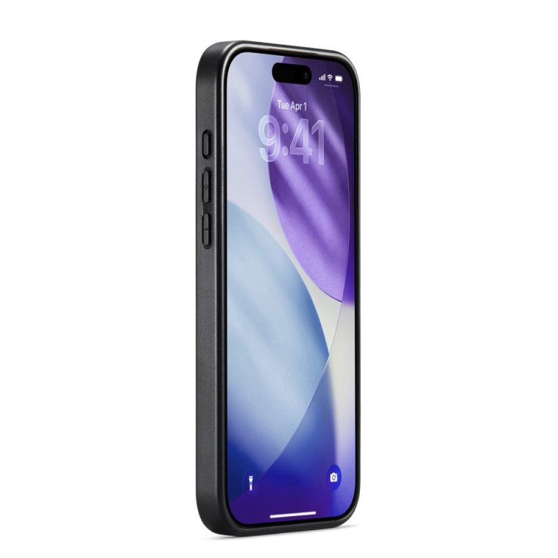Skal iPhone 17 Pro Dg.ming Lädereffekt
