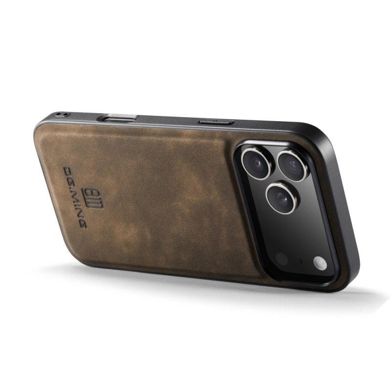 Skal iPhone 17 Pro Dg.ming Lädereffekt