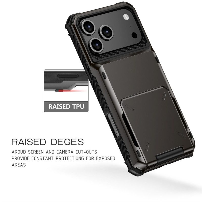 Skal iPhone 17 Pro Flip-korthållare