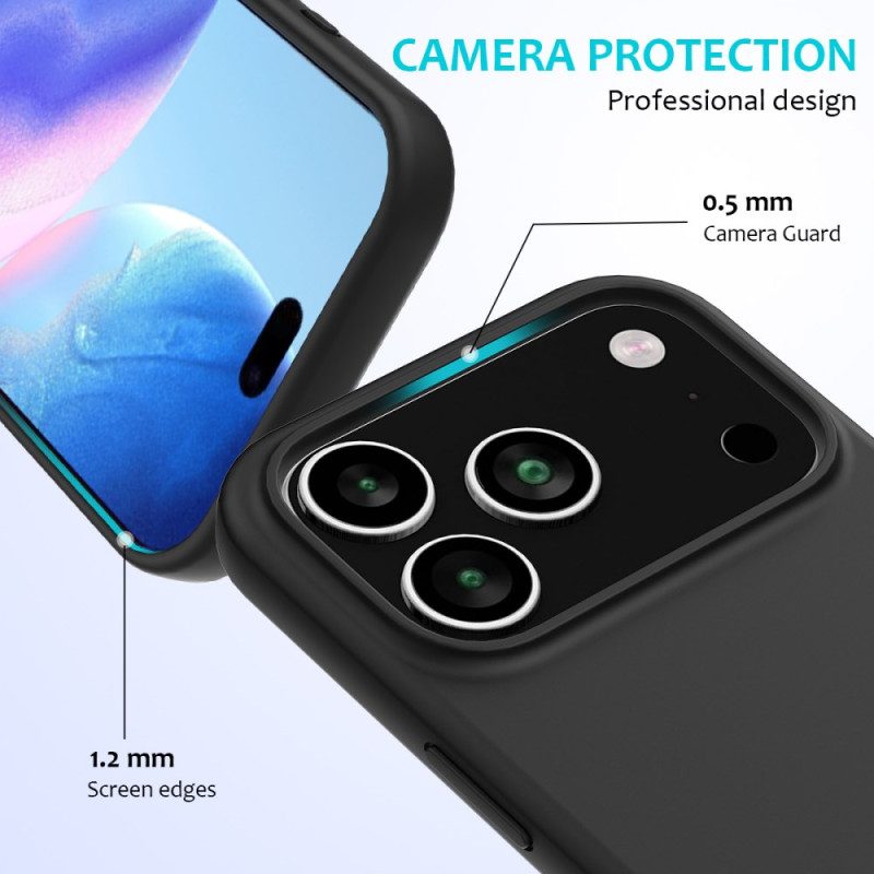 Skal iPhone 17 Pro Flytande Silikon