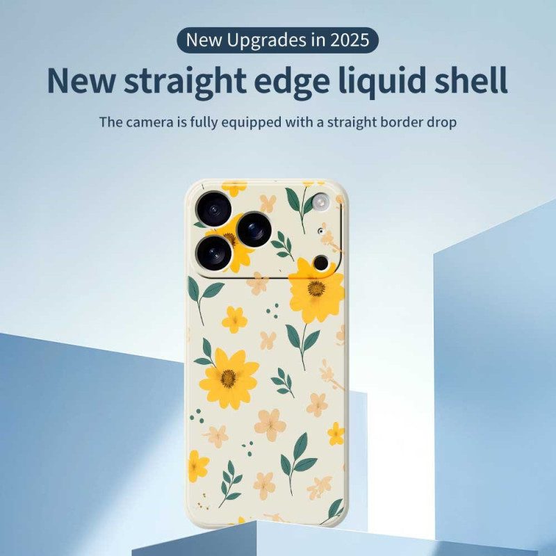 Skal iPhone 17 Pro Flytande Silikonprästkragar