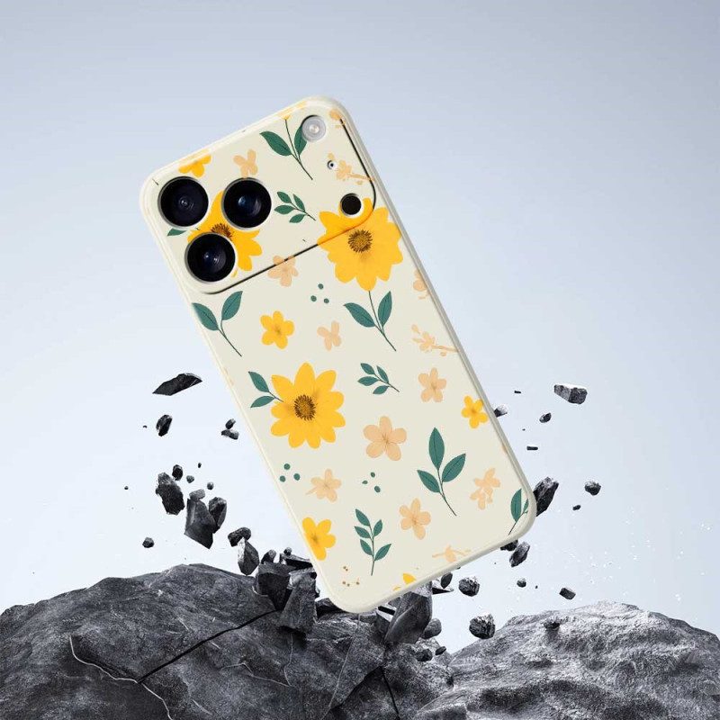Skal iPhone 17 Pro Flytande Silikonprästkragar