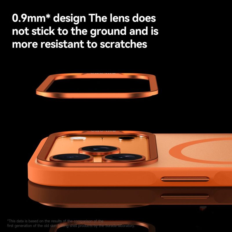 Skal iPhone 17 Pro Magsafe-kompatibel Halvtransparent