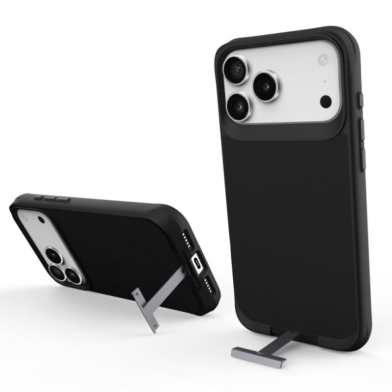 Skal iPhone 17 Pro Magsafe Kompatibel Med Inbyggt Stativ