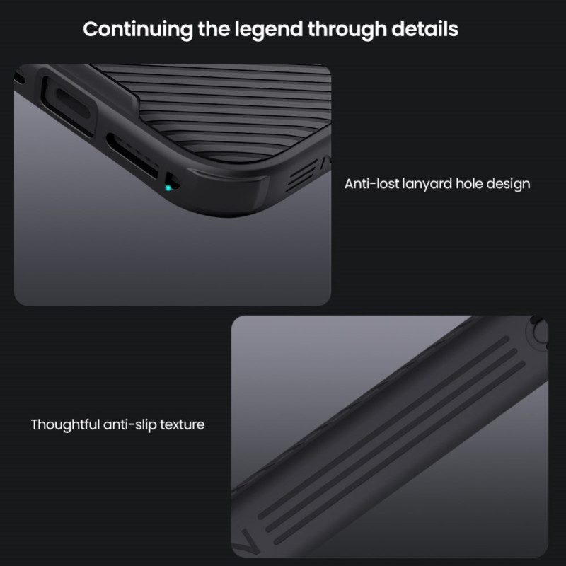 Skal iPhone 17 Pro Magsafe Och Glidande Kameraskydd Nillkin