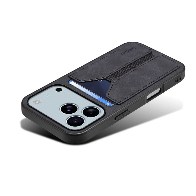 Skal iPhone 17 Pro Max Denior Elastiskt Korthållare