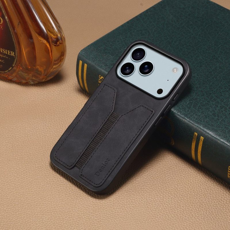 Skal iPhone 17 Pro Max Denior Elastiskt Korthållare
