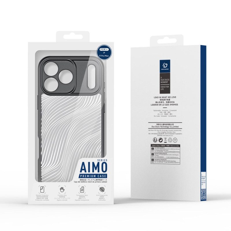 Skal iPhone 17 Pro Max Dux Ducis Aimo-serien