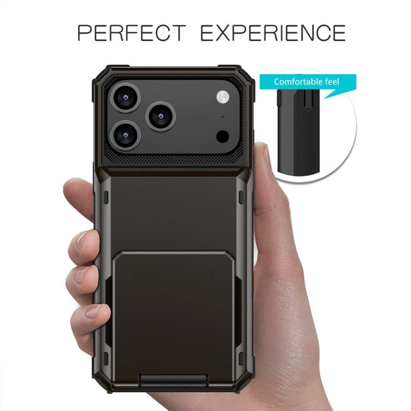 Skal iPhone 17 Pro Max Flip-korthållare