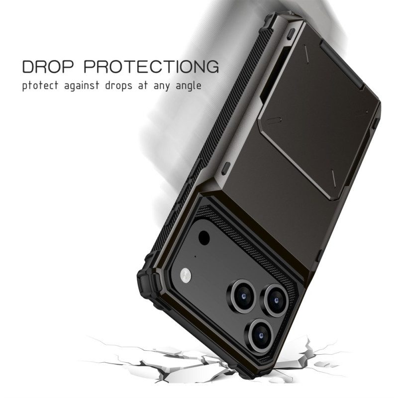 Skal iPhone 17 Pro Max Flip-korthållare