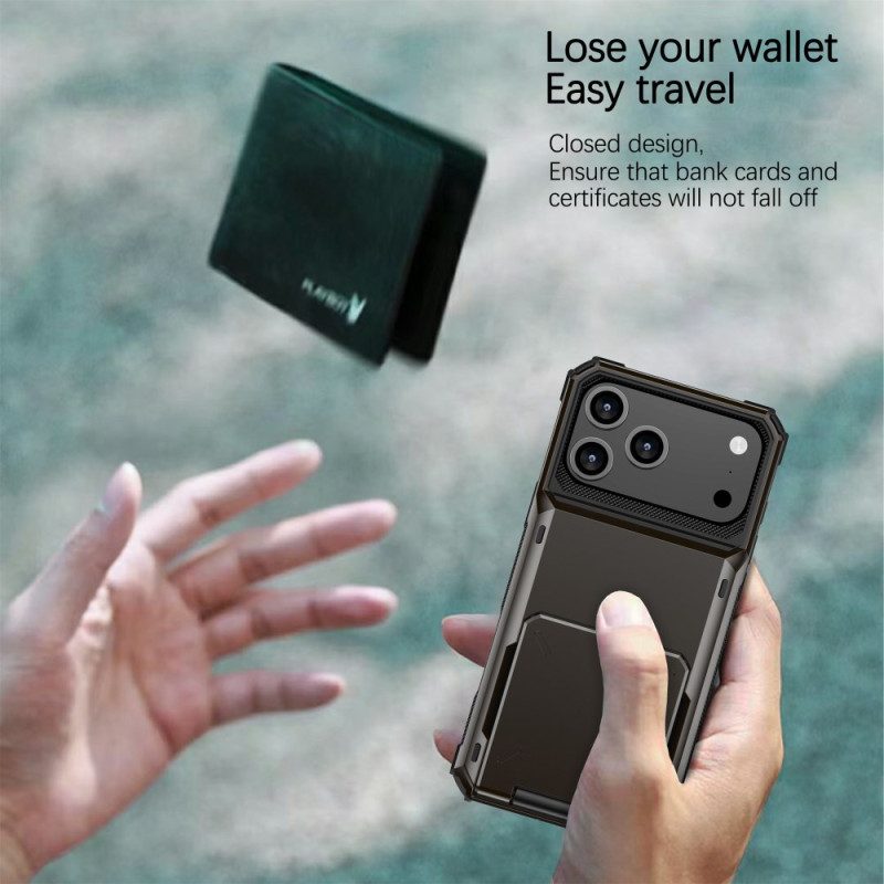 Skal iPhone 17 Pro Max Flip-korthållare