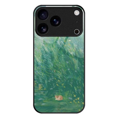 Skal iPhone 17 Pro Max Härdat Glas Med Kattmålning