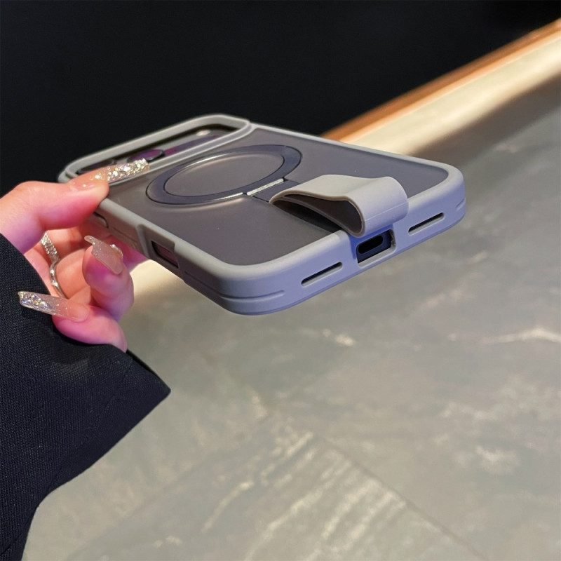 Skal iPhone 17 Pro Max Integrerat Handledsrem Och Metallställ