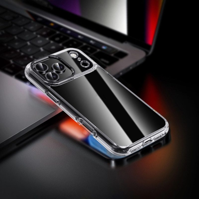 Skal iPhone 17 Pro Max Ipaky Transparent Metallbåge