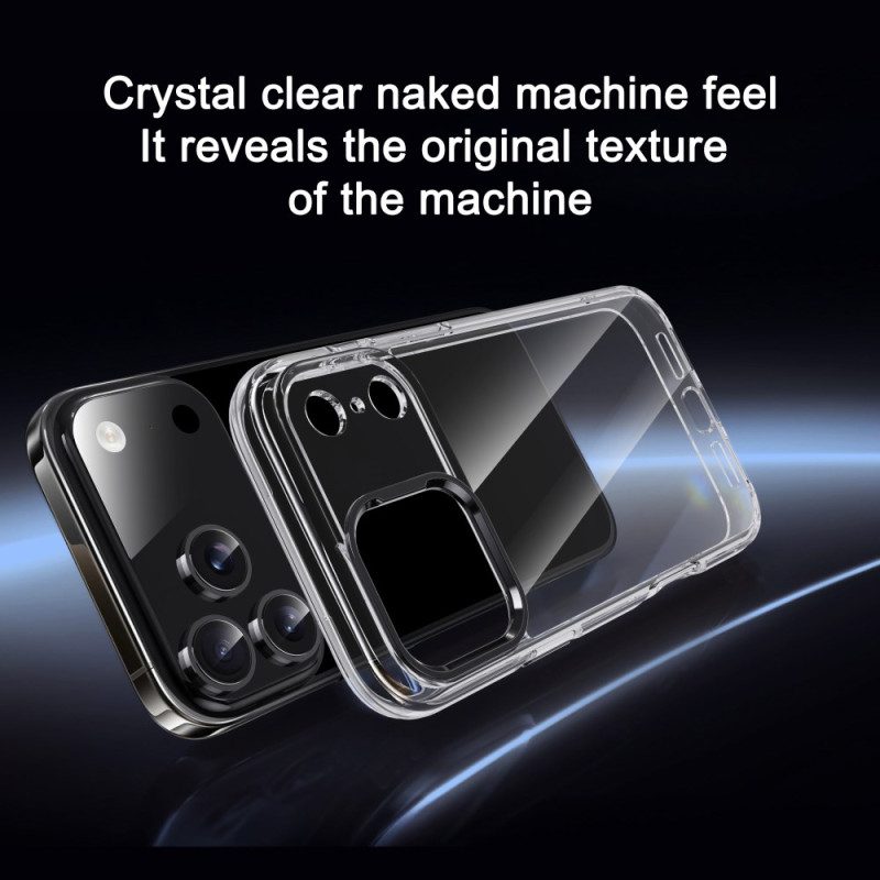 Skal iPhone 17 Pro Max Ipaky Transparent Metallbåge