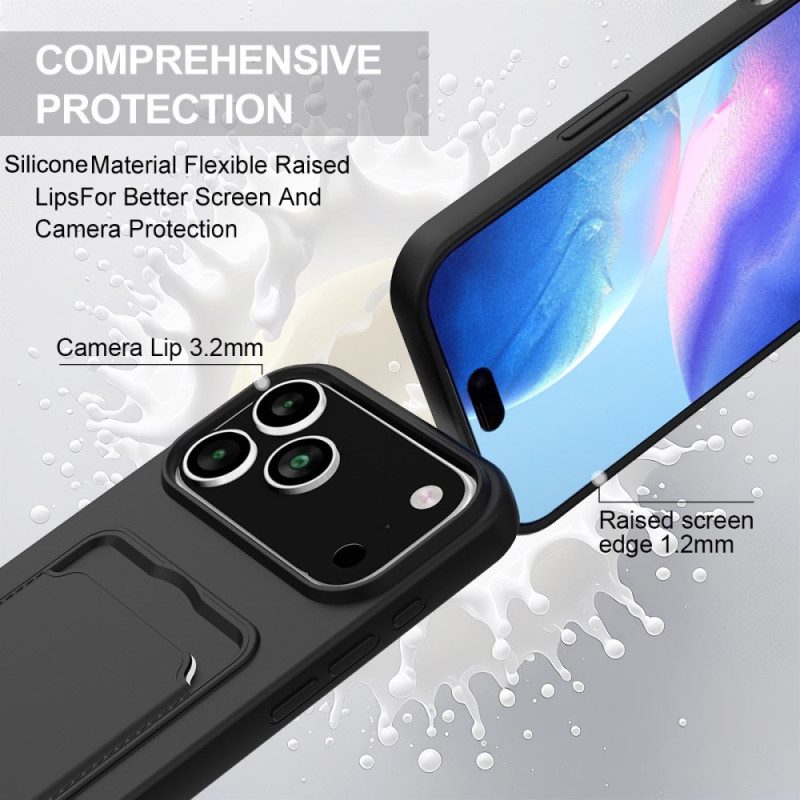 Skal iPhone 17 Pro Max Korthållare Med Sladd