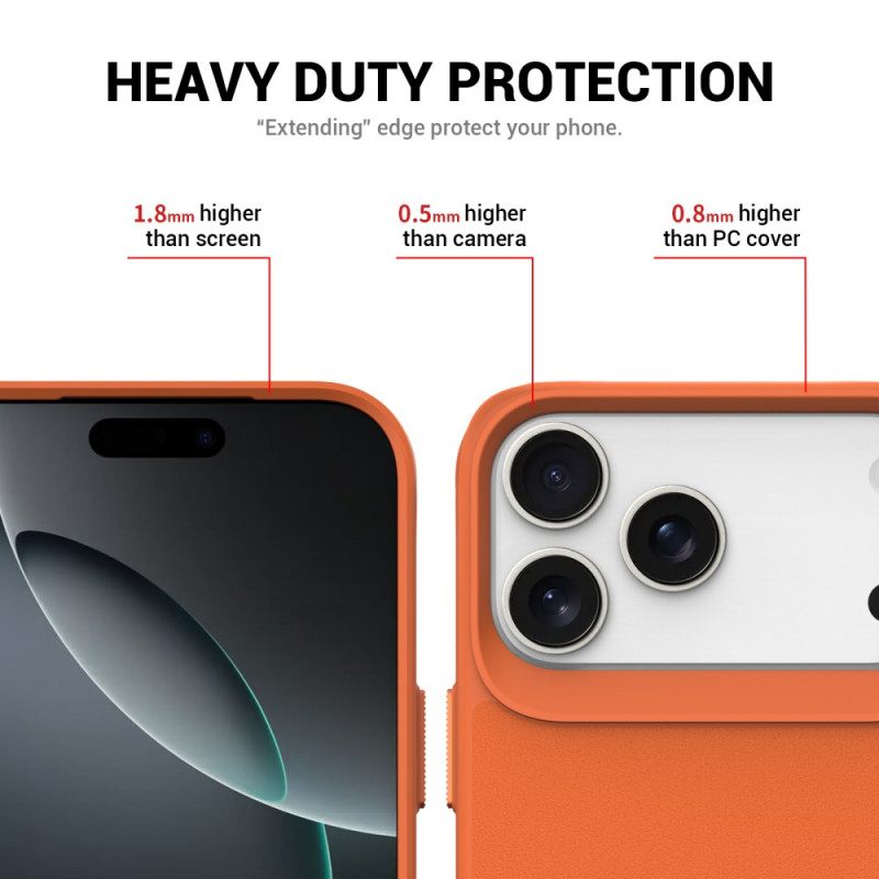Skal iPhone 17 Pro Max Magsafe Med Integrerat Stöd