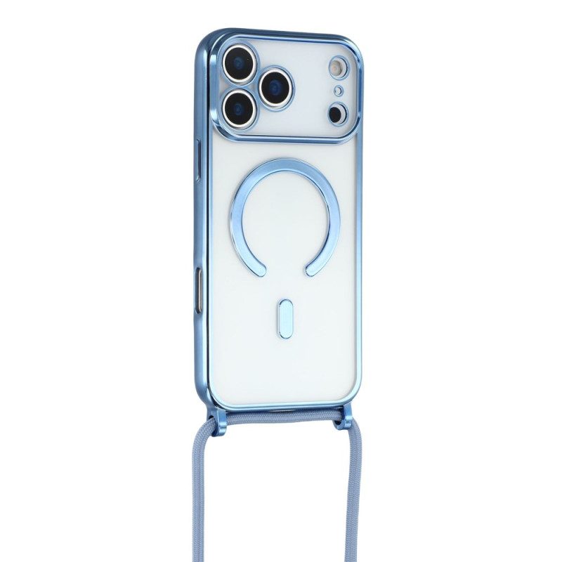 Skal iPhone 17 Pro Max Magsafe-sladd Genomskinlig