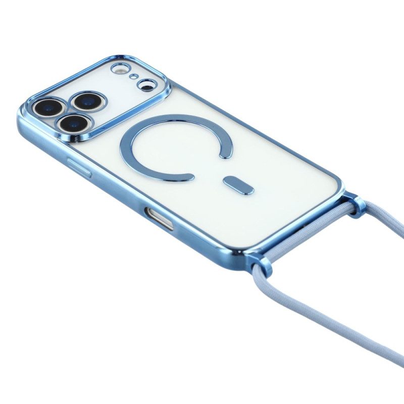 Skal iPhone 17 Pro Max Magsafe-sladd Genomskinlig