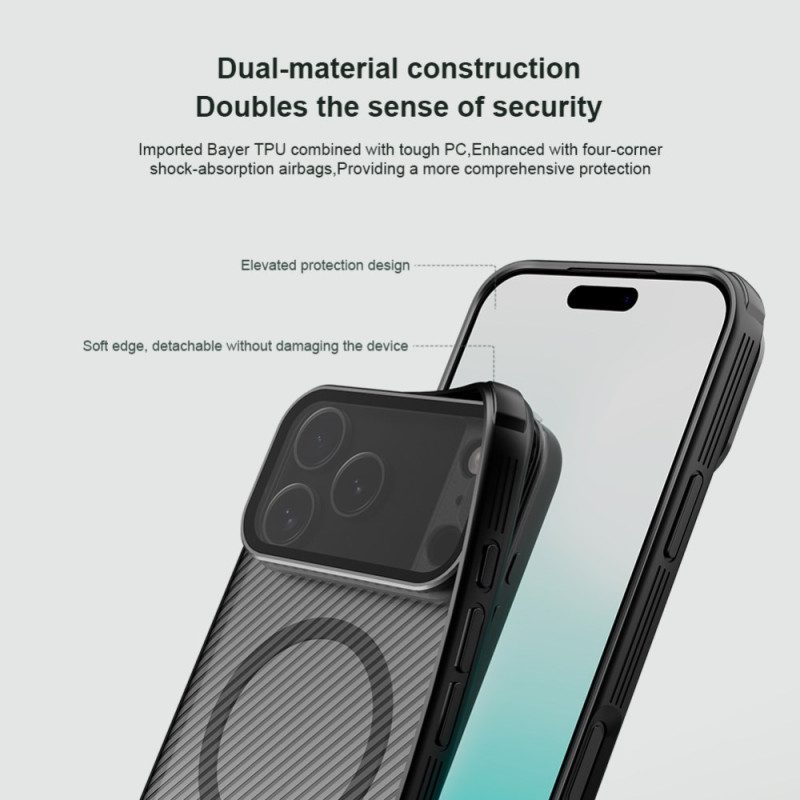 Skal iPhone 17 Pro Max Nillkin Magnetic Camshield Prop