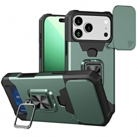 Skal iPhone 17 Pro Max Robust Stativ Och Skjutbart Skal