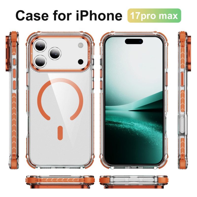Skal iPhone 17 Pro Max Telefonfodral Magsafe-kompatibel Färgad