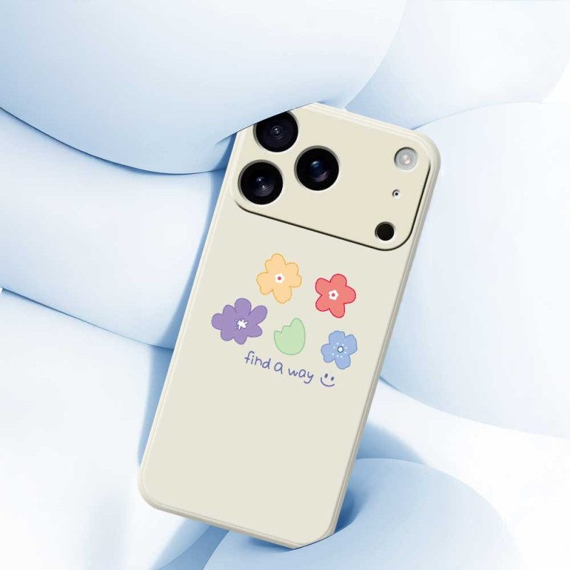 Skal iPhone 17 Pro Max Telefonfodral Små Blommor