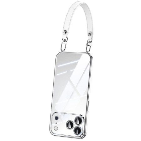 Skal iPhone 17 Pro Max Telefonfodral Transparent Med Snodd