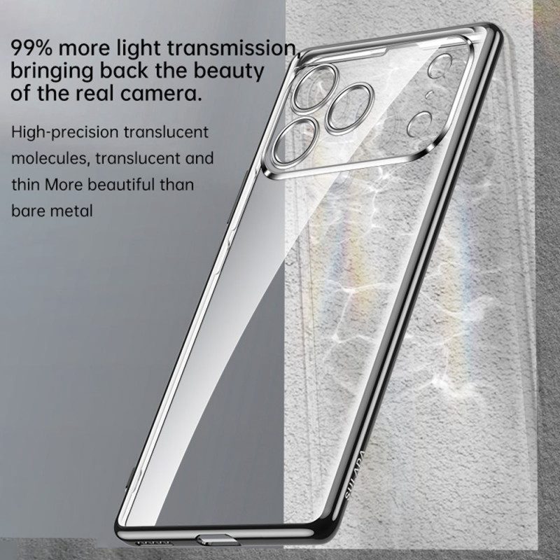 Skal iPhone 17 Pro Max Ultratunt Genomskinligt