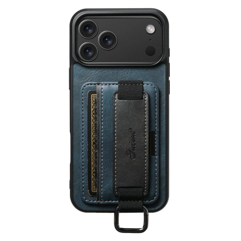 Skal iPhone 17 Pro Med Korthållare I Retrodesign