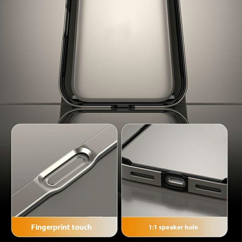 Skal iPhone 17 Pro Metallstötfångare