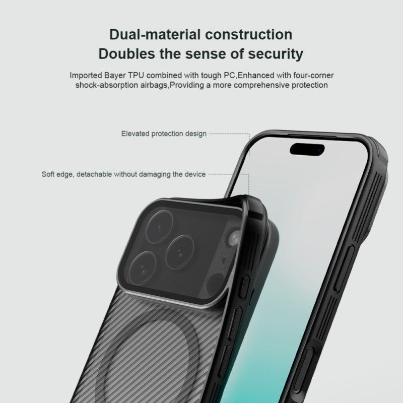 Skal iPhone 17 Pro Telefonfodral Camshield Prop Magnetisk Nillkin