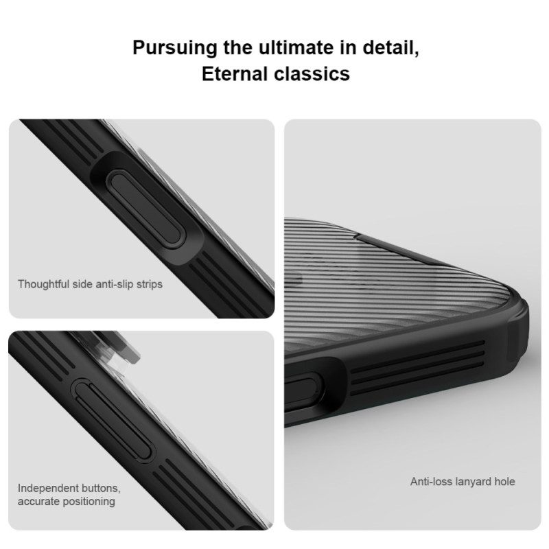Skal iPhone 17 Pro Telefonfodral Camshield Prop Magnetisk Nillkin