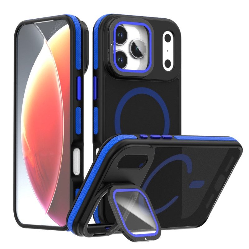 Skal iPhone 17 Pro Telefonfodral Hybrid Magsafe Med Linsskydd Och Integrerat Fäste