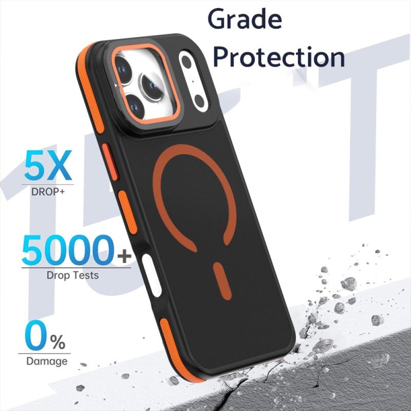 Skal iPhone 17 Pro Telefonfodral Hybrid Magsafe Med Linsskydd Och Integrerat Fäste