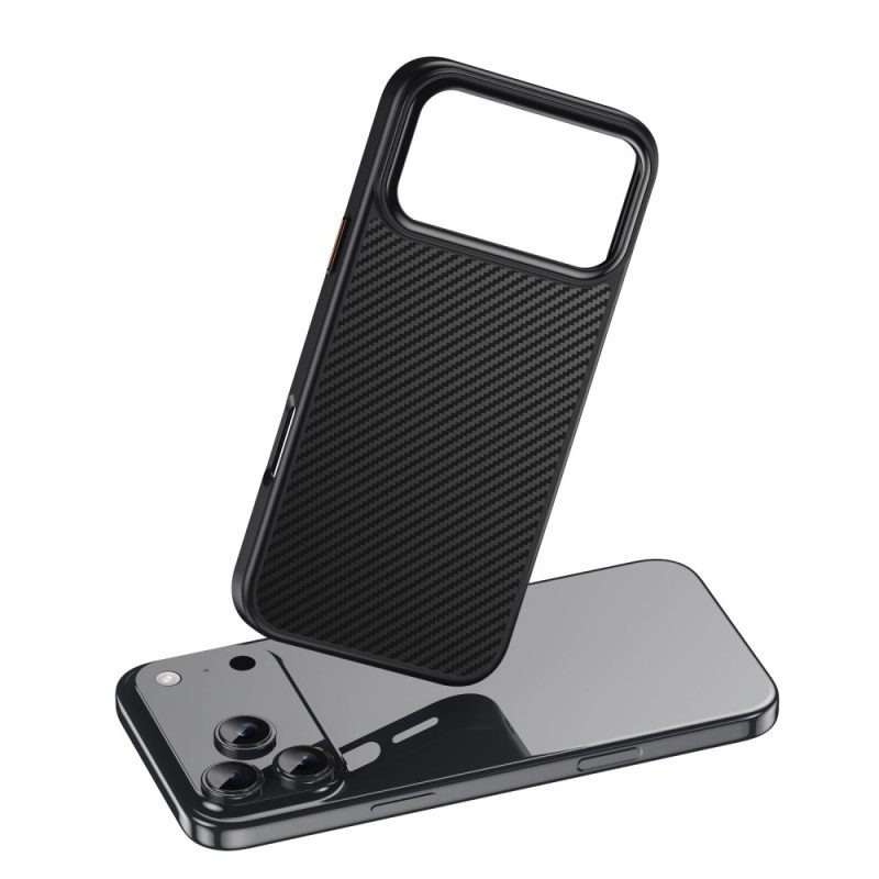 Skal iPhone 17 Pro Telefonfodral Magsafe-kompatibel Ultratunn Kolfiber