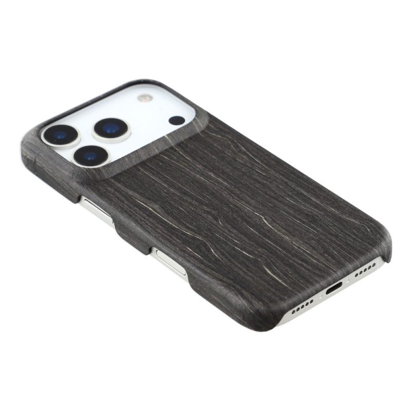 Skal iPhone 17 Pro Telefonfodral Naturträ