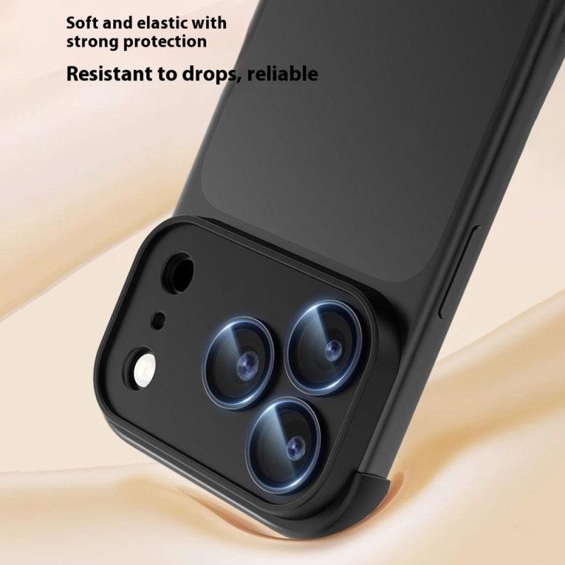Skal iPhone 17 Pro Telefonfodral Ramlös Med Hörnskydd Och Integrerad Lins