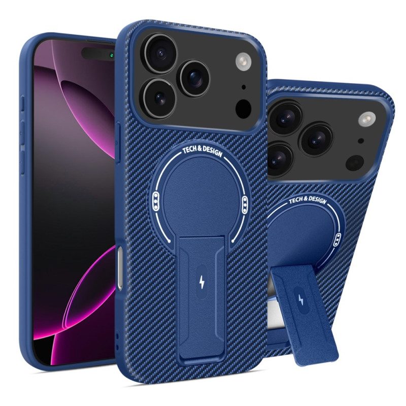 Skal iPhone 17 Pro Telefonfodral Robust Med Stativ