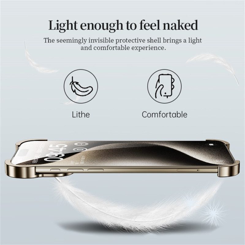 Skal iPhone 17 Pro Telefonfodral Stötfångare