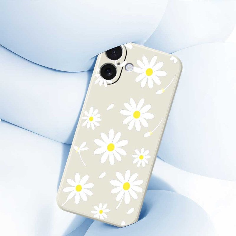 Skal iPhone 17 Telefonfodral Flytande Silikonprästkragar